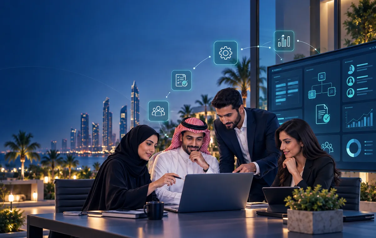 بيانات المشروع والعميل في سياق واحد
